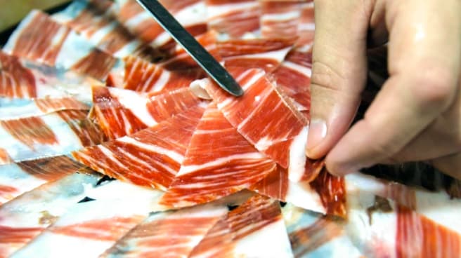 jamon pieces